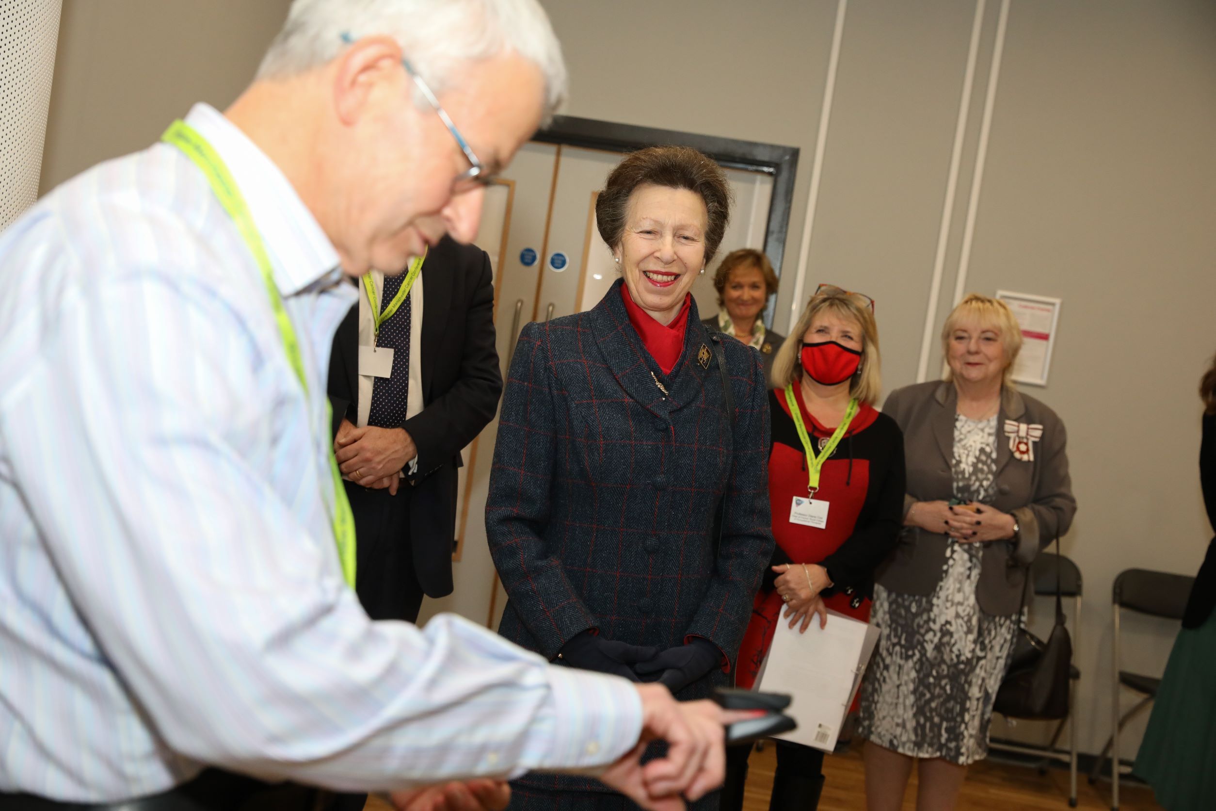 Princess Anne at Prehab4Cancer