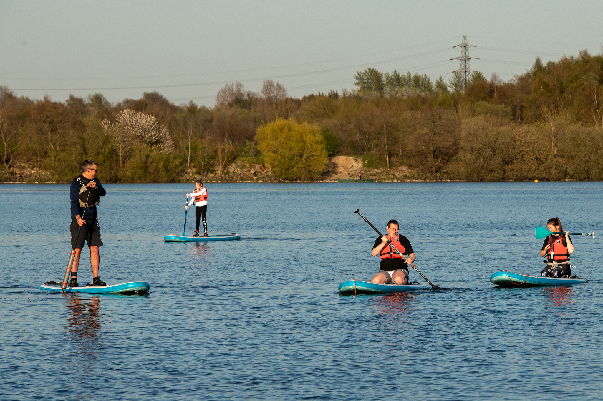 paddleboarding watersports