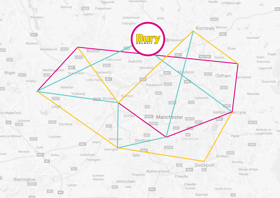 Bury Leisure Map | GM Active